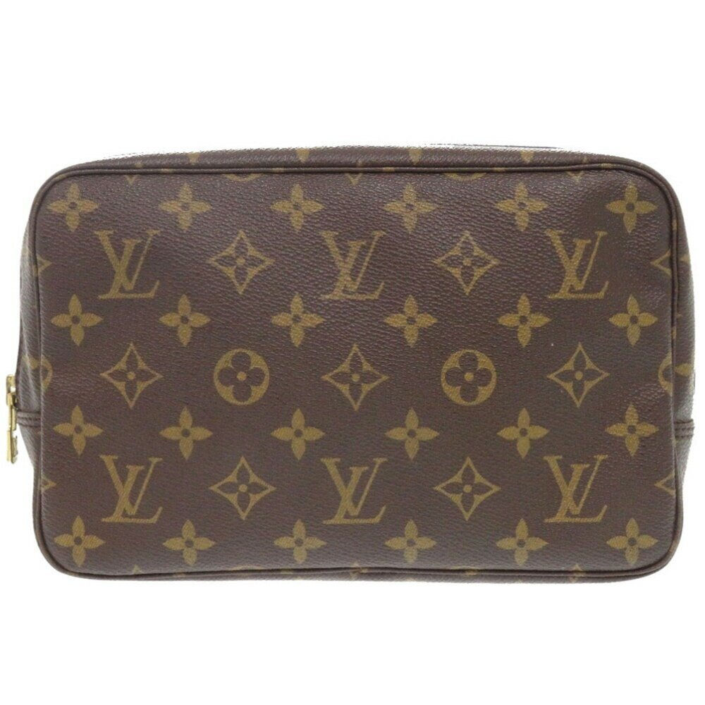 LOUIS VUITTON Authentic Brown Monogram Pouch